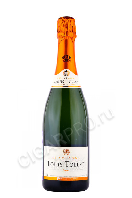 шампанское louis tollet brut 0.75л