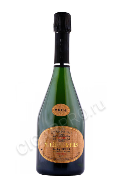 шампанское m ferat fils jacky ferat champagne brut prestige premier cru 0.75л