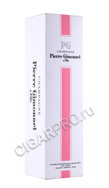 подарочная упаковка шампанское pierre gimonnet & fils cuvee rose premier cru 0.75л