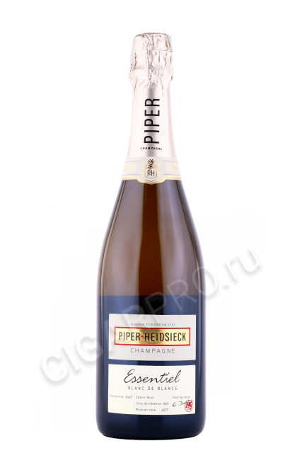 шампанское piper heidsieck essentiel blanc de blancs extra brut 0.75л