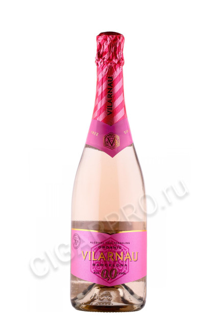 игристое вино vilarnau organic rose 0.75л