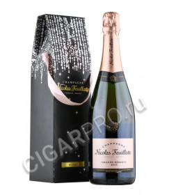 nicolas feuillatte brut grande reserve rose французское шампанское николя фейят брют гранд резерв розе в п/у