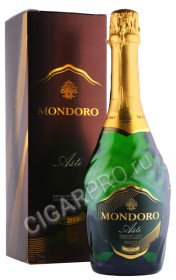игристое виноasti mondoro 0.75л в подарочной упаковке