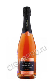 champagne nicolas gueusquin brut rose premier cru купить шампанское шампань николя гёскен премье крю брют розе 0.75л цена