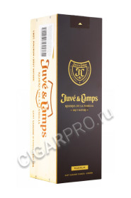 подарочная упаковка juve y camps cava reserva de la familia 1.5l
