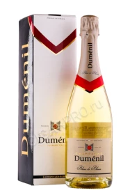 Шампанское Шампань Дюмениль Блан Де Блан 0.75л в подарочной упаковке