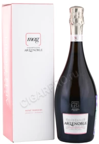 Шампанское Шампань Ар Ленобль Розе Терруар Экстра Брют 0.75л в подарочной упаковке