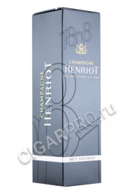 подарочная коробка henriot souverain brut 1.5 l