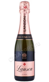 Шампанское Шампань Лансон ле Розе Брют 0.375л