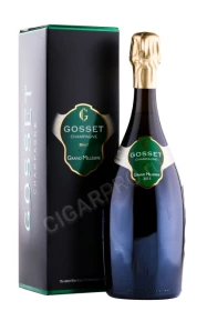 Шампанское Госсе Брют Гранд Миллезим 0.75л в подарочной упаковке