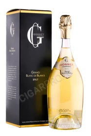 Шампанское Госсе Гранд Блан Де Блан 1.5л в подарочной упаковке
