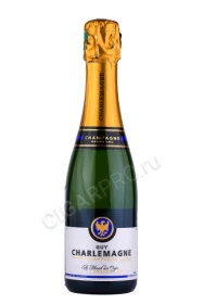 Шампанское Ги Шарлемань Резерв Блан де Блан Ле Мениль-сюр-Ожер Гран Крю Брют 0.375л