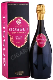 Шампанское Госсе Гранд Розе Брют 0.75л в подарочной упаковке