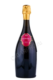 Шампанское Госсе Брют Гран Розе 0.75л