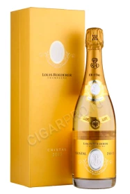 Шампанское Луи Родерер Кристаль 2015г 0.75л в подарочной упаковке