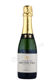 Шампанское Бретон Фис Традисьон Брют 0.375л