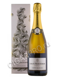 louis roederer carte blanche шампанское луи родерер карт бланш