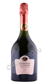 шампанское taittinger comtes de champagne rose brut 0.75л
