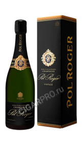 pol roger brut vintage 2006 gift box цена французское шампанское поль роже брют винтаж 2006 в подарочной коробке купить