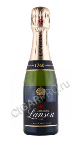 шампанское lanson black label brut 0.2л