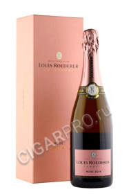 шампанское louis roederer brut rose deluxe 2014 0.75л