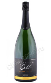 шампанское delot brut grande reserve 1.5л