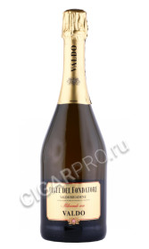 вино игристое valdo cuvee del fondatore prosecco di valdobbiadene 0.75л