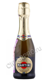 игристое вино martini prosecco 0.187л