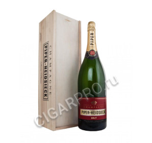 piper heidsieck brut купить шампанское пайпер хайдсик брют 3 литра в деревянном ящике цена