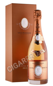 шампанское champagne cristal louis roederer 2013г 0.75л в подарочной упаковке