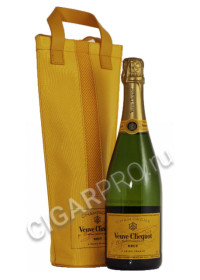 veuve clicquot brut купить французское шампанское вдова клико понсардин в п/у (сумочка) цена