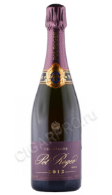 шампанское pol roger brut rose 2012г 0.75л