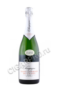 saint germain de crayes millesime купить шампанское сан жермен де крэ миллезим 2006 года 0.75л цена