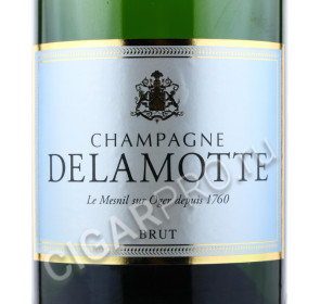 этикетка delamotte brut 3 l