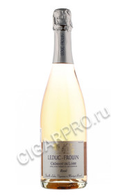 domaine leduc-frouin сremant de loire rose купить игристое вино креман де луар розе брют цена