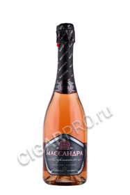 игристое вино крымское массандра брют розовое 0.75л