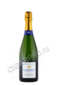 шампанское besserat de bellefon grande tradition brut 0.75л