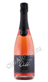 шампанское delot rose brut 0.75л