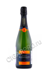 шампанское nicolas gueusquin brut premier cru 0.75л