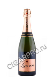 lanson le rose brut купить шампанское шампань лансон ле розе брют 0.75л цена