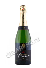 lanson black label brut купить шампанское шампань лансон блэк лейбл брют 0.75л цена