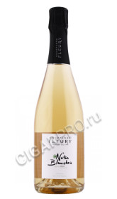 шампанское fleury notes blanches brut nature 0.75л