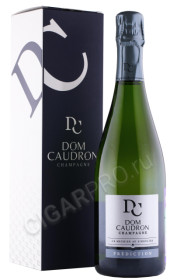 шампанское dom caudron prediction brut 0.75л в подарочной упаковке