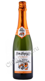 игристое вино bon voyage chardonnay alcohol free 0.75л