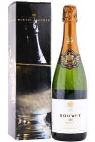 игристое вино bouvet ladubay 1851 brut 0.75л в подарочной упаковке