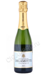 шампанское champagne delamotte brut 0.375л
