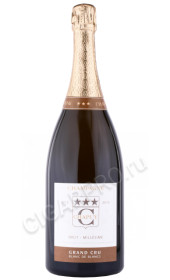 шампанское chapuy brut reserve blanc de blancs grand cru millesime 2015г 1.5л