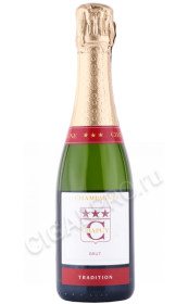 шампанское chapuy carte noire brut tradition 0.375л