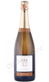 шампанское chapuy carte verde brut reserve grand cru millesime 2015г 0.75л
