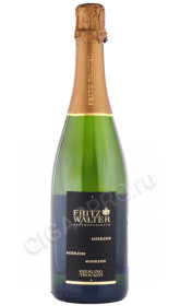 игристое вино fritz walter riesling 0.75л